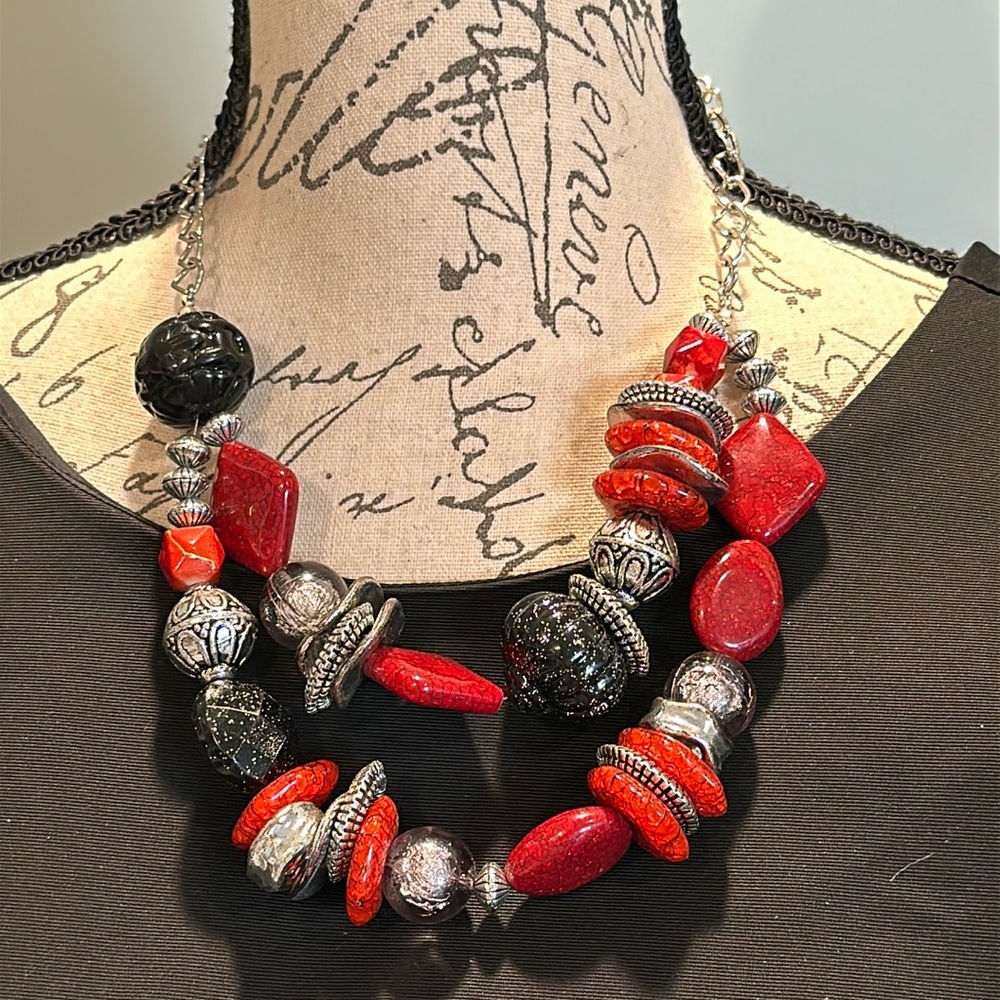 Vintage Chico's Chunky Statement Necklace